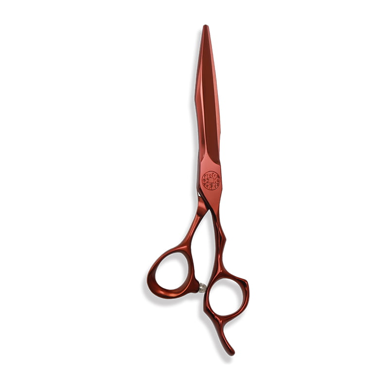 Blind Hole All-Red Professional CNC Haircutting Shear Series